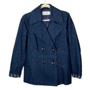 Closed Gambler 1610 Candiani Denim  Long Sleeve Jacket Coat Size S